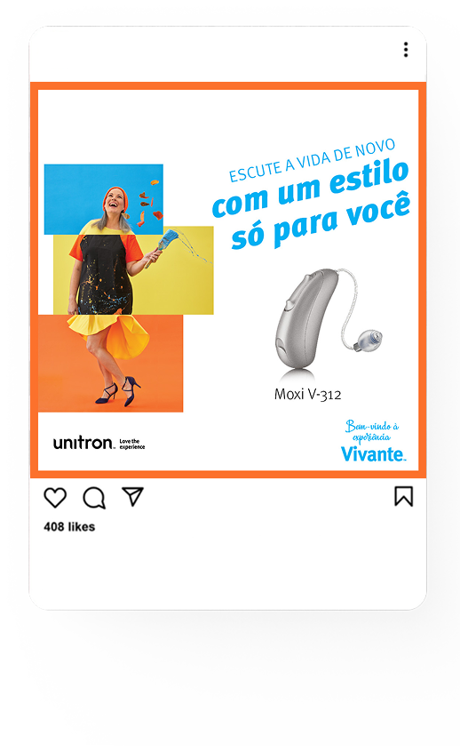 Imagem apresentando os resultados de marketing digital para a marca sonova, com foco em captação de leads.